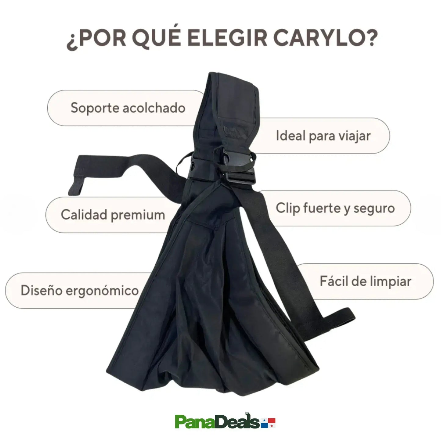 Portabebés Adaptativo PanaDeals™ V2