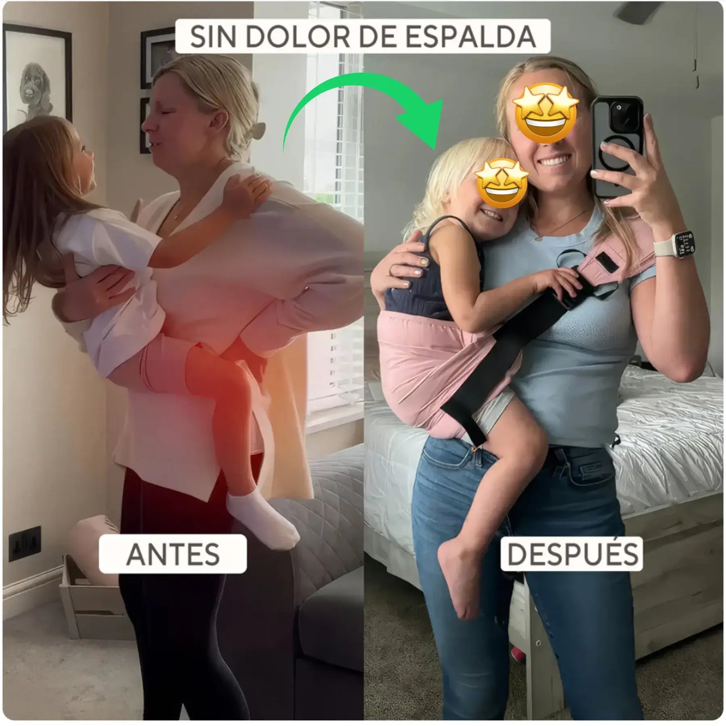 Portabebés Adaptativo PanaDeals™ V2